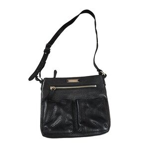 Cole Haan Black Leather Crossbody Purse